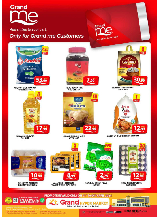 Grand Me Deals - Grand Hypermarket Jebel Ali
