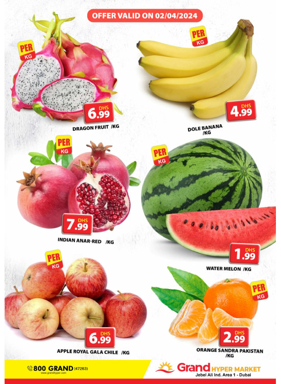 Fruitilicious Tuesday - Grand Hypermarket Jebel Ali