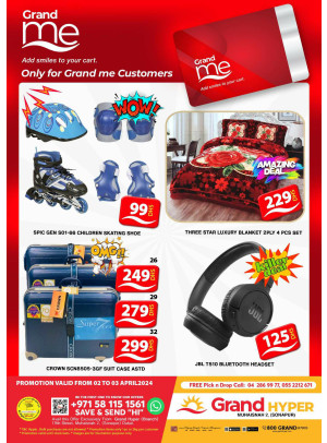 Grand Deals - Grand Hyper Muhaisnah
