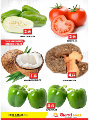 Veggie Wednesday - Grand Mall Sharjah