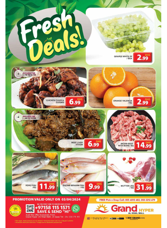 Fresh Deals - Grand Hyper Al Khail Mall