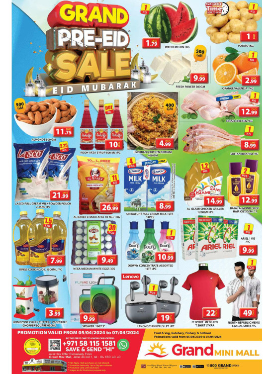 Grand Pre-Eid Sale - Grand Mini Mall