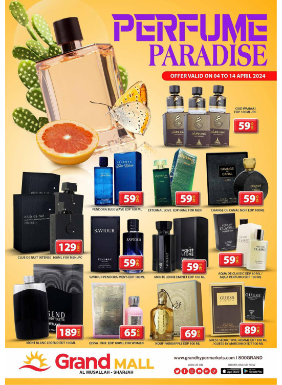 Perfume Fest - Grand Mall Sharjah