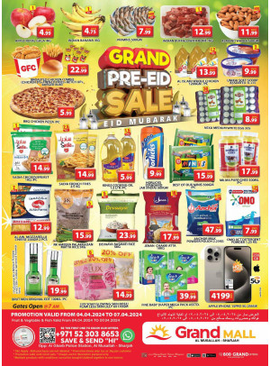 Eid Sale - Grand Mall Sharjah