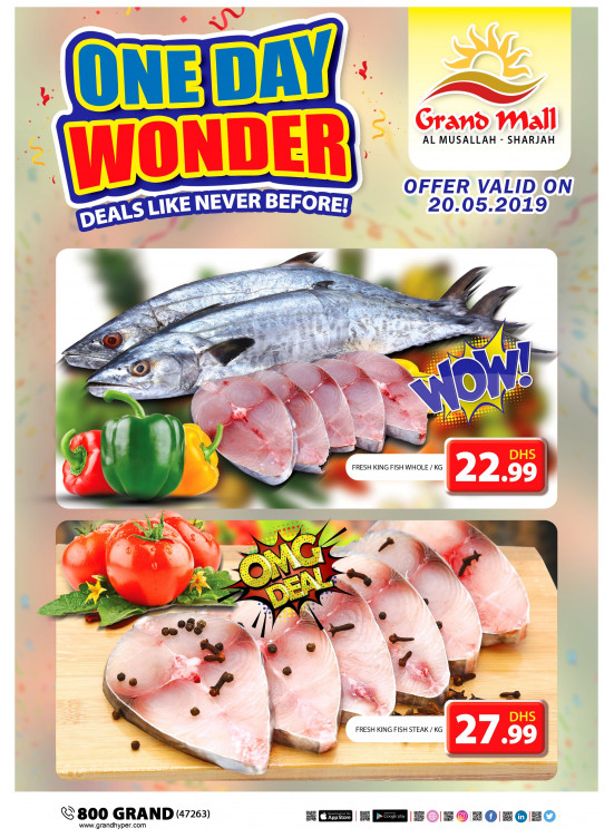 One Day Wonder - Grand Mall Sharjah