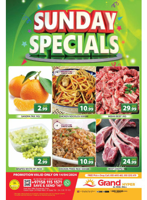 Sunday Blast - Grand Hyper Al Khail Mall