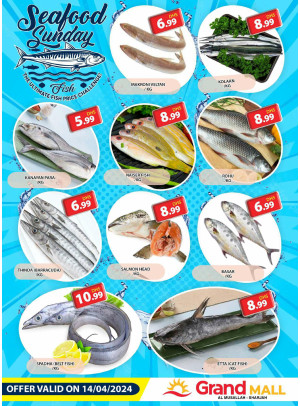 Seafood Sunday - Grand Mall Sharjah