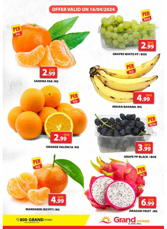Fruitilicious Tuesday - Grand Hyper Al Khail Mall