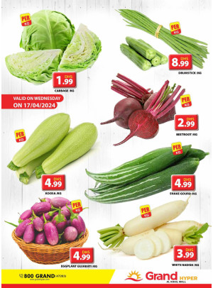 Veggie Wednesday - Grand Hyper Al khail Mall