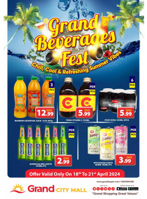 Grand Beverages Fest - Grand City Mall