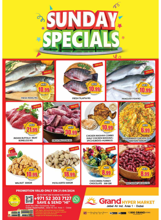 Sunday Blast - Grand Hypermarket Jebel Ali