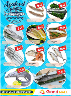 Seafood Sunday - Grand Mall Sharjah