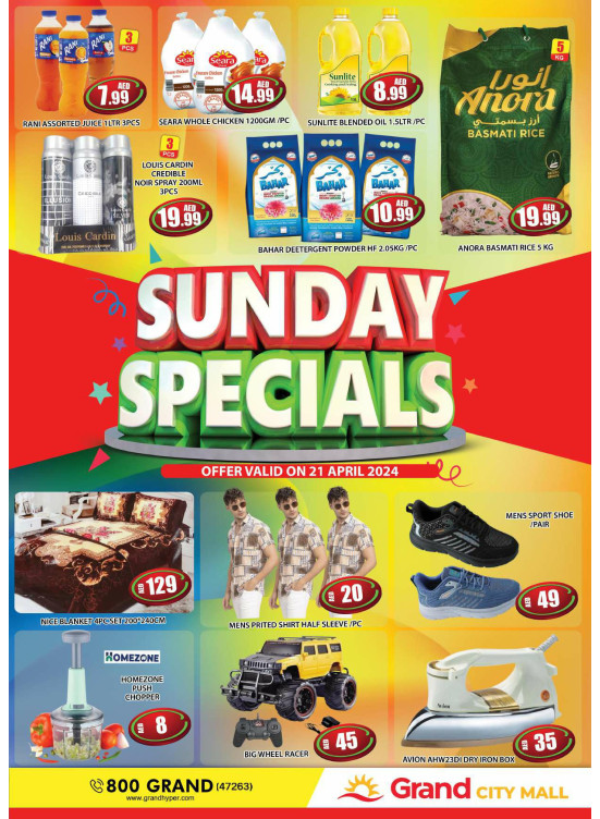 Sunday Blast - Grand City Mall
