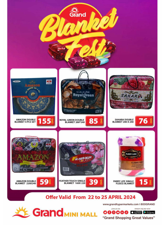 Blanket Fest - Grand Mini Mall