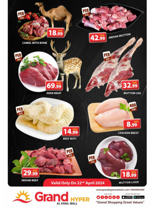 Meat Monday - Grand Hyper Al Khail Mall