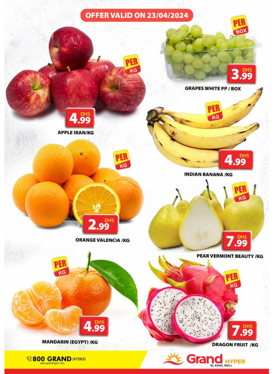 Fruitilicious Tuesday - Grand Hyper Al Khail Mall