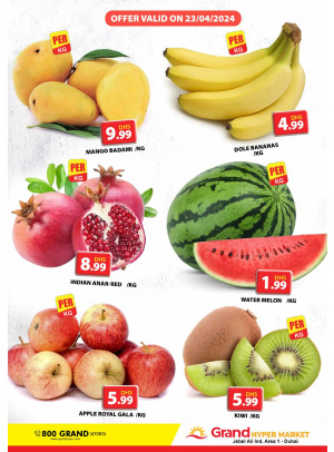 Fruitilicious Tuesday - Grand Hypermarket Jebel Ali