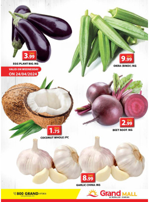 Veggie Wednesday - Grand Mall Sharjah