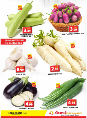 Veggie Wednesday - Grand Hypermarket Jebel Ali