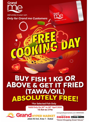 Free Cooking Day - Grand Hypermarket Jebel Ali