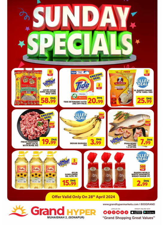Surprise Deals - Grand Hyper Muhaisnah
