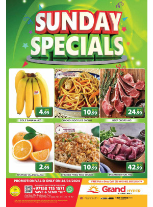 Sunday Blast - Grand Hyper Al Khail Mall