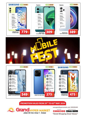 Mobile Fest - Grand Hypermarket Jebel Ali
