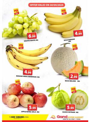 Fruitilicious Tuesday - Grand Hypermarket Jebel Ali