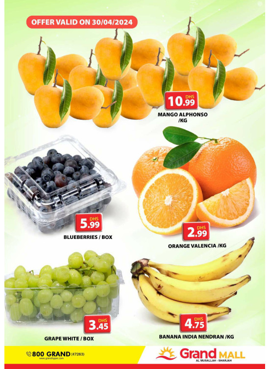 Fruitilicious Tuesday - Grand Mall Sharjah