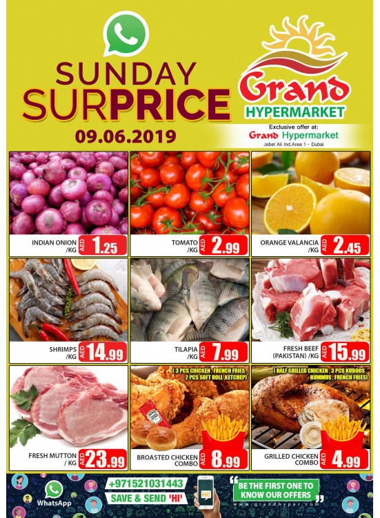 Sunday Surprise - Grand Hypermarket Jebel Ali