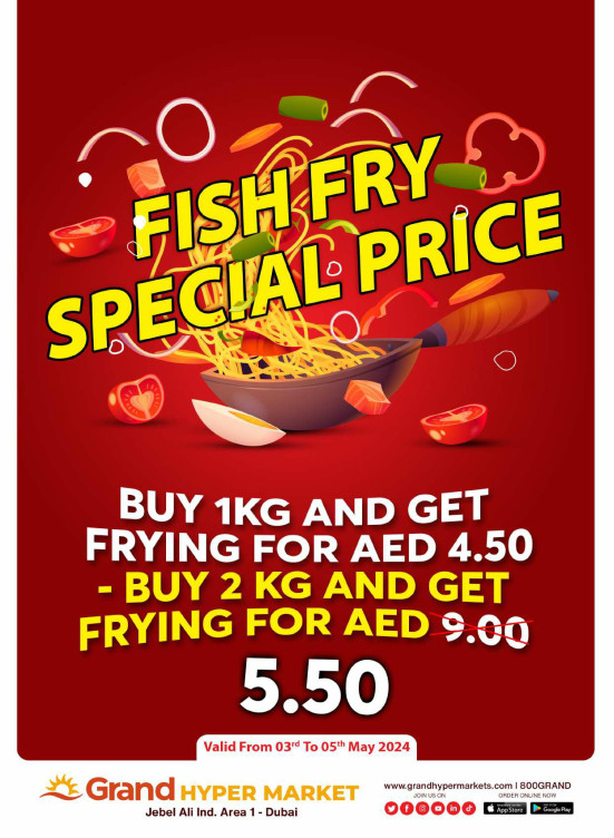 Free Cooking Day - Grand Hypermarket Jebel Ali