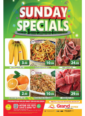 Sunday Blast - Grand Hyper Al Khail Mall