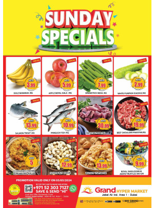 Sunday Blast - Grand Hypermarket Jebel Ali