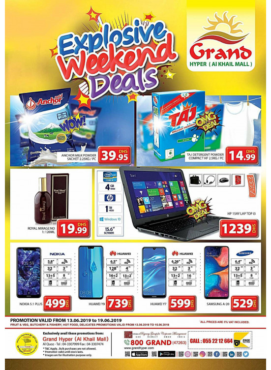 Explosive Weekend Deals - Grand Hyper Al Khail Mall
