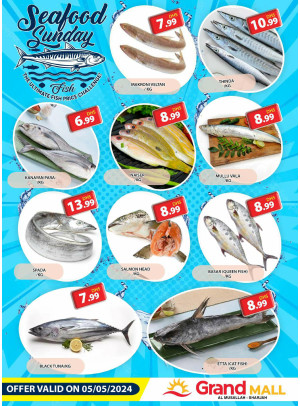 Seafood Sunday - Grand Mall Sharjah