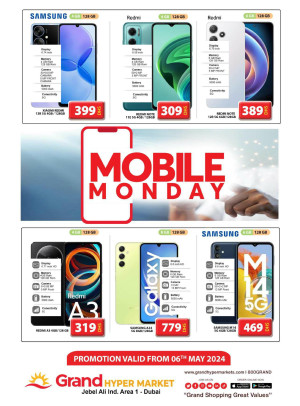 Mobile Monday - Grand Hypermarket Jebel Ali