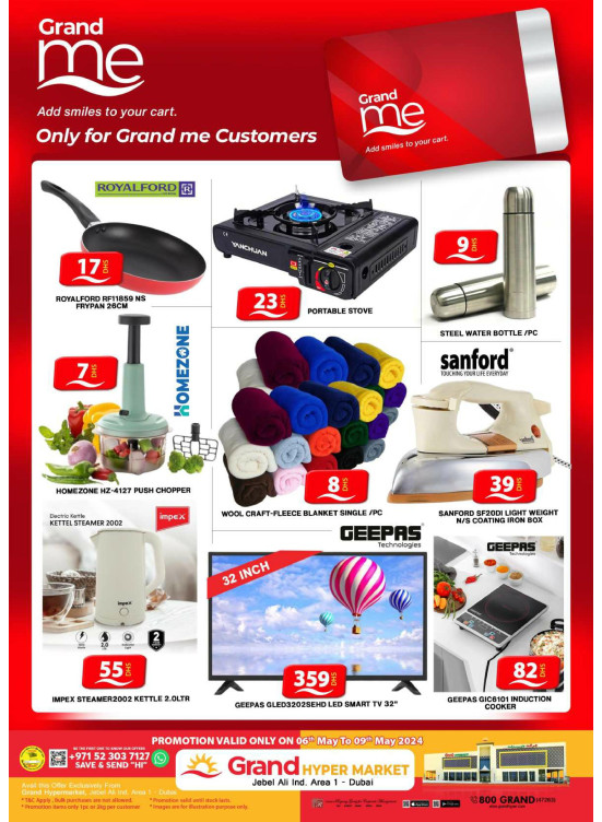 Grand Me Deals - Grand Hypermarket Jebel Ali