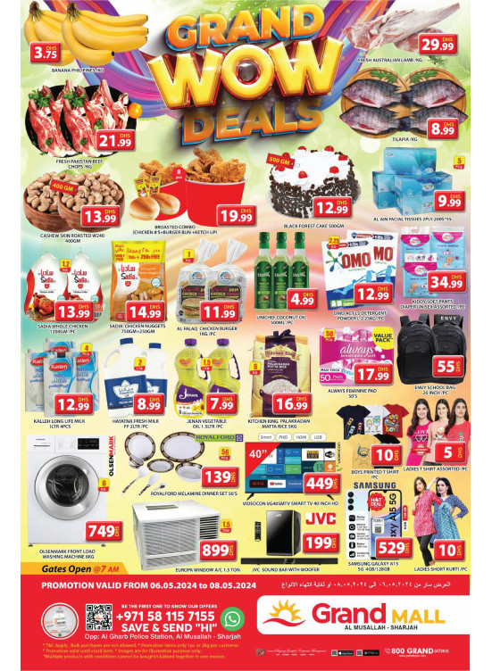 Grand Wow Deals - Grand Mall Sharjah