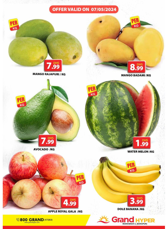Fruitilicious Tuesday - Grand Hyper Muhaisnah