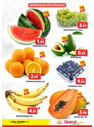 Fruitilicious Tuesday - Grand Hyper Al Khail Mall