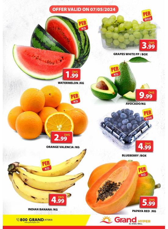 Fruitilicious Tuesday - Grand Hyper Al Khail Mall