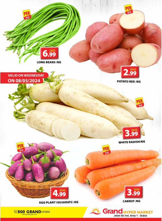 Veggie Wednesday - Grand Hypermarket Jebel Ali
