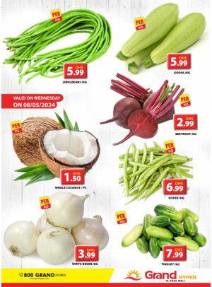 Veggie Wednesday - Grand Hyper Al khail Mall