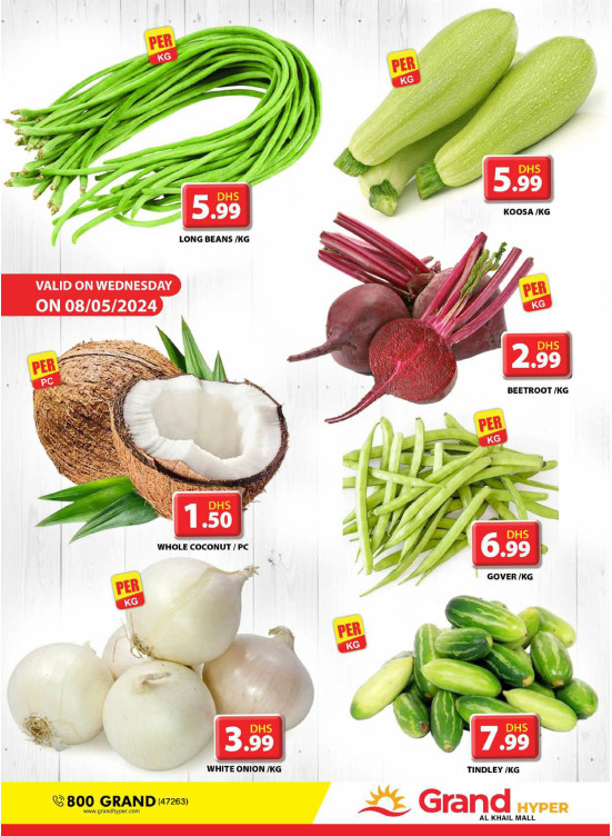 Veggie Wednesday - Grand Hyper Al khail Mall