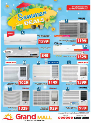 Summer Deals - Grand Mall Sharjah