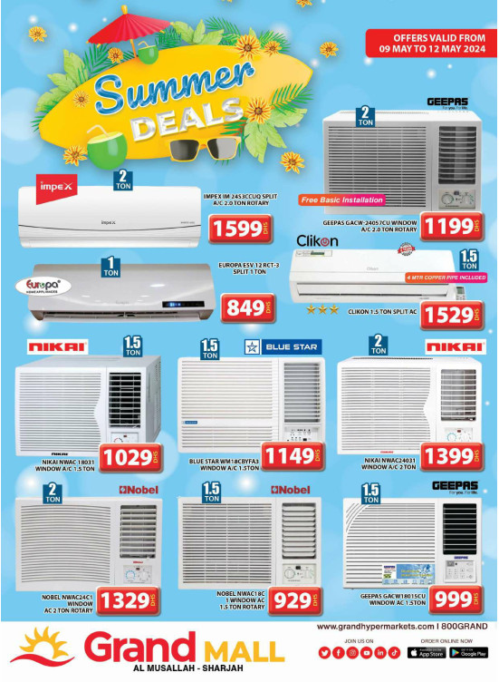 Summer Deals - Grand Mall Sharjah