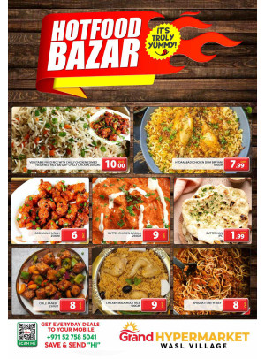 Hot Food Bazar - Wasl Village, Dubai