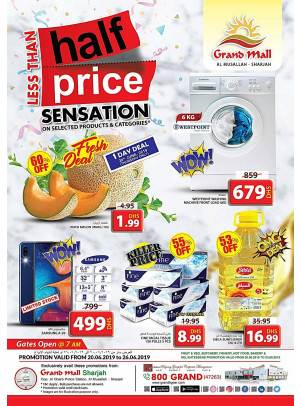 Less Than Half Price - Grand Mall Sharjah