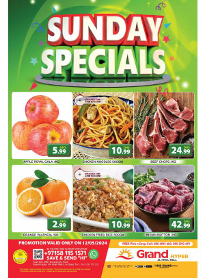 Sunday Blast - Grand Hyper Al Khail Mall
