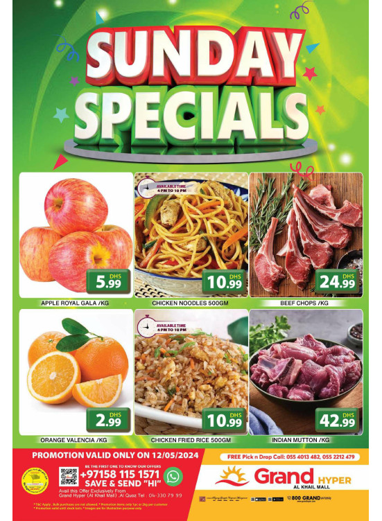 Sunday Blast - Grand Hyper Al Khail Mall